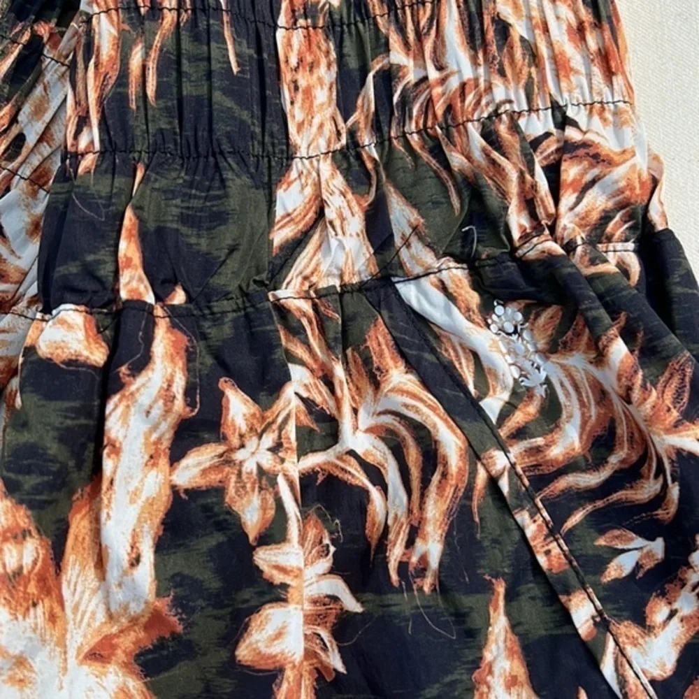 Free People The Way Home Printed Shorts